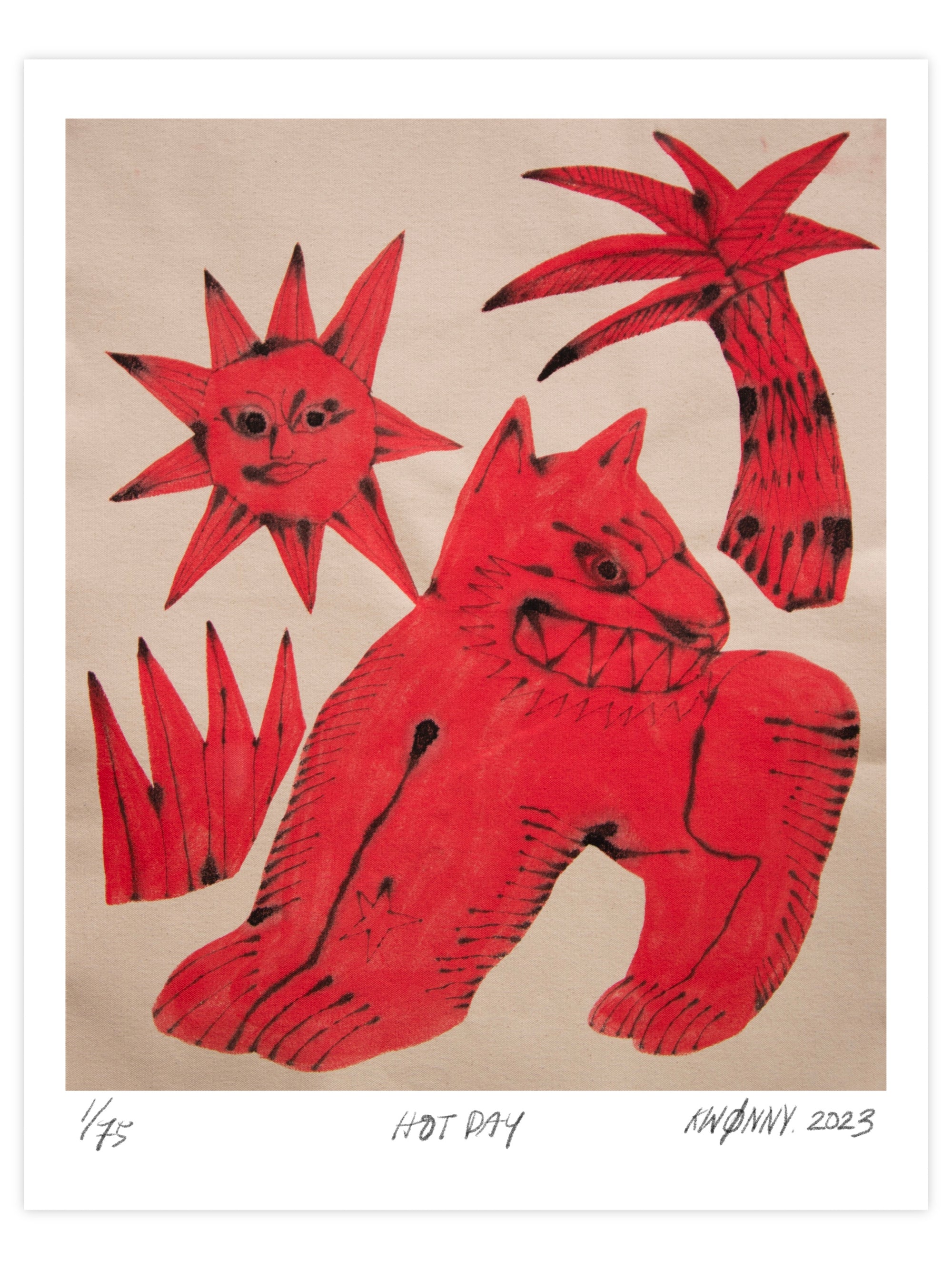 Hot Day [Limited Edition Signed Print]