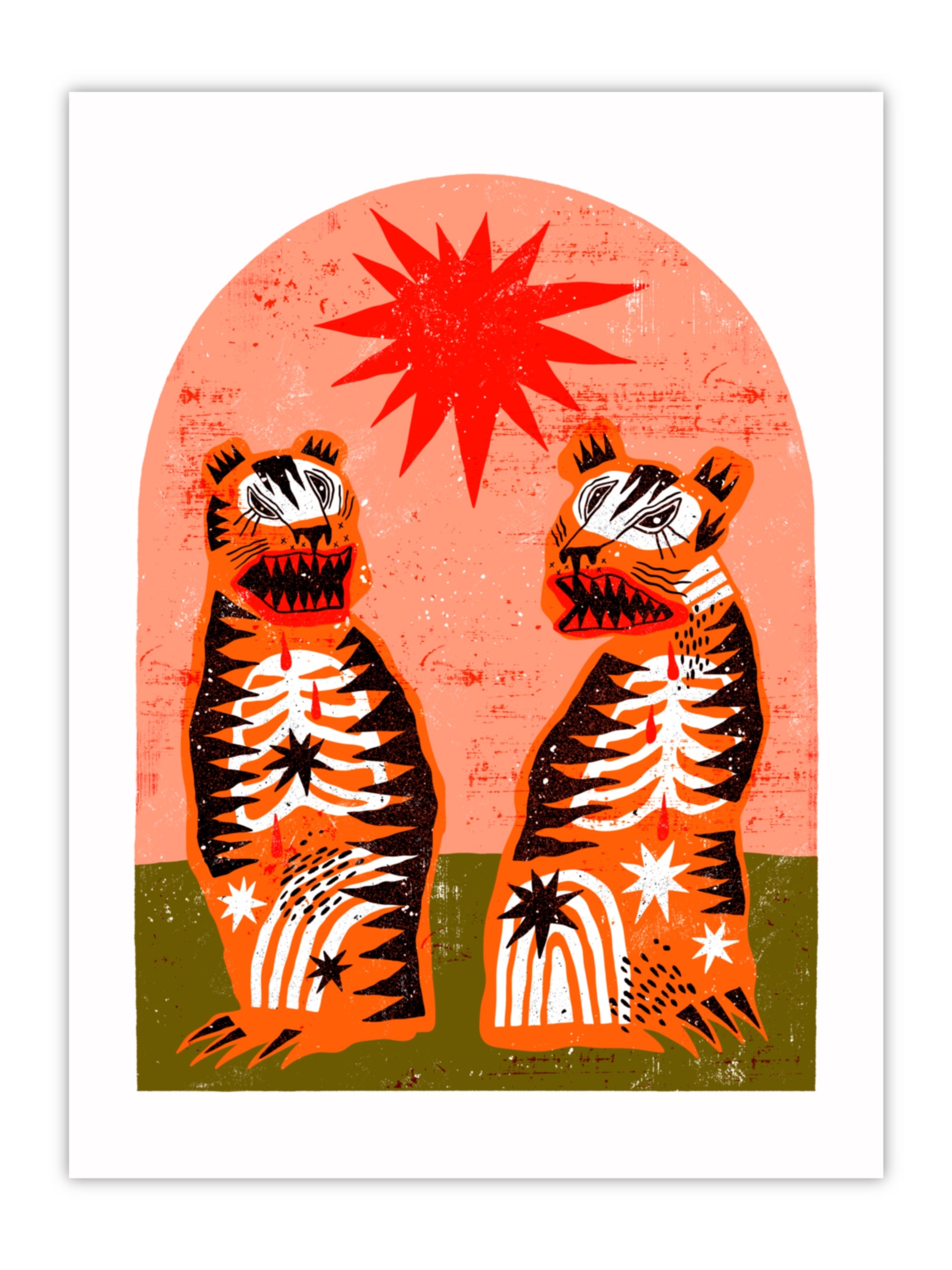 Siblings Print