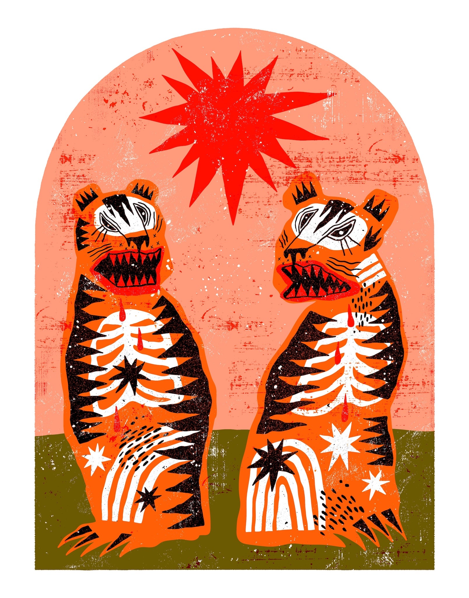 Siblings Print
