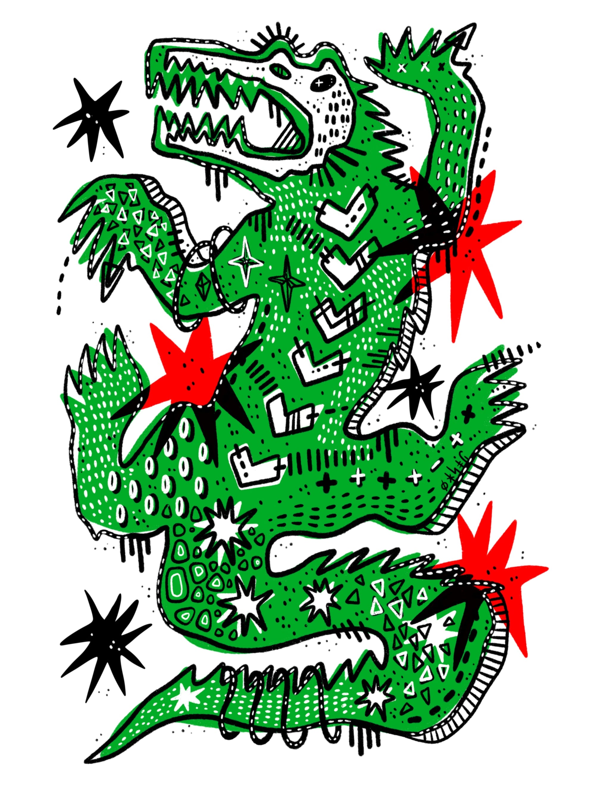 Alligator Print