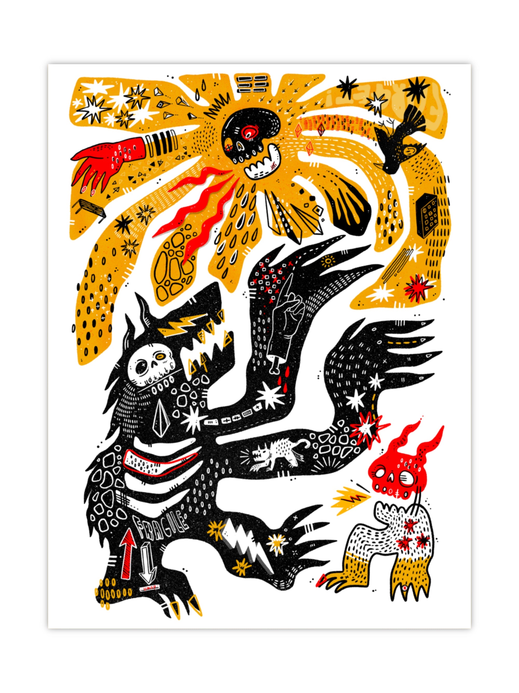 Sun Worship Print