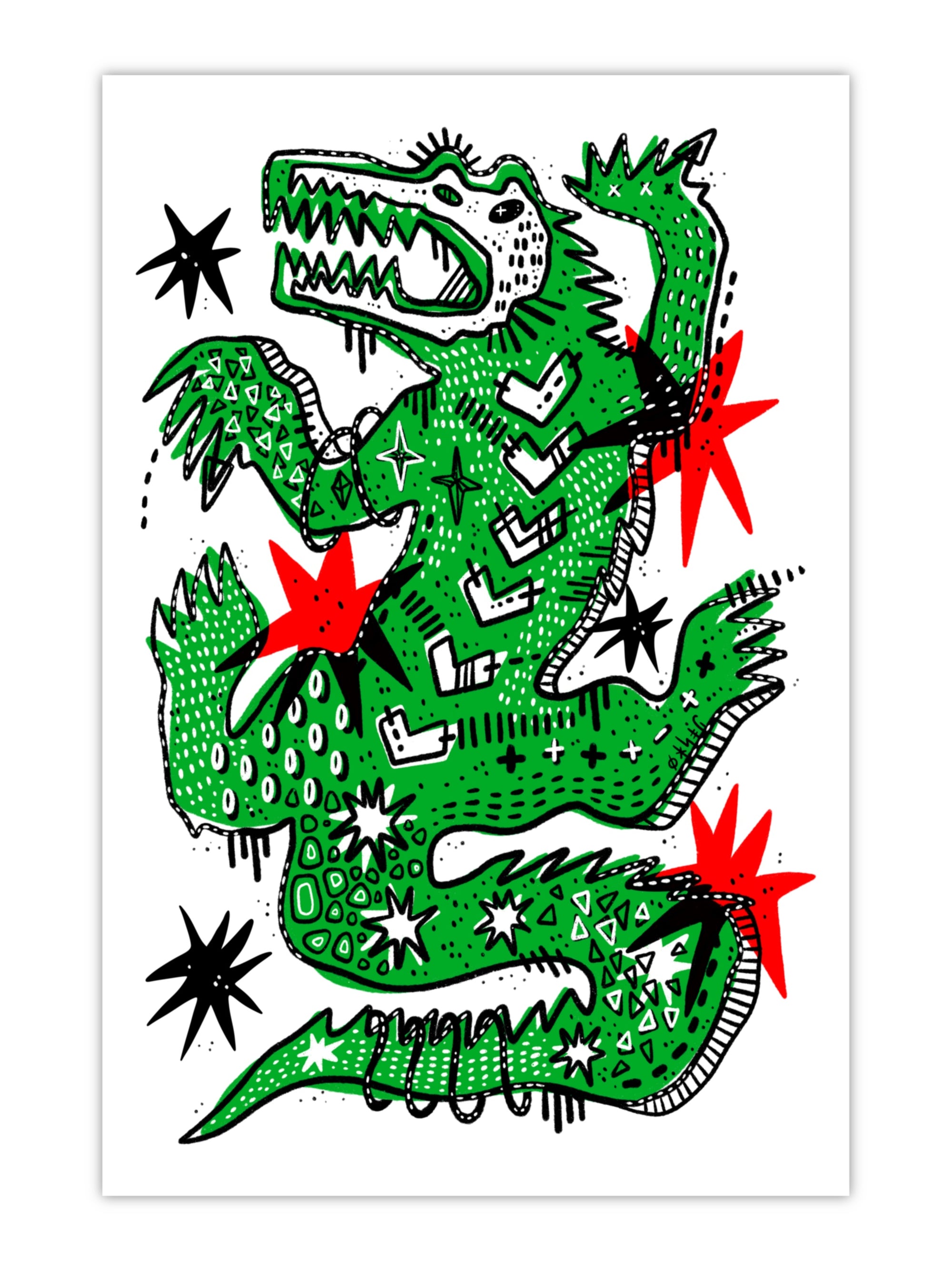 Alligator Print
